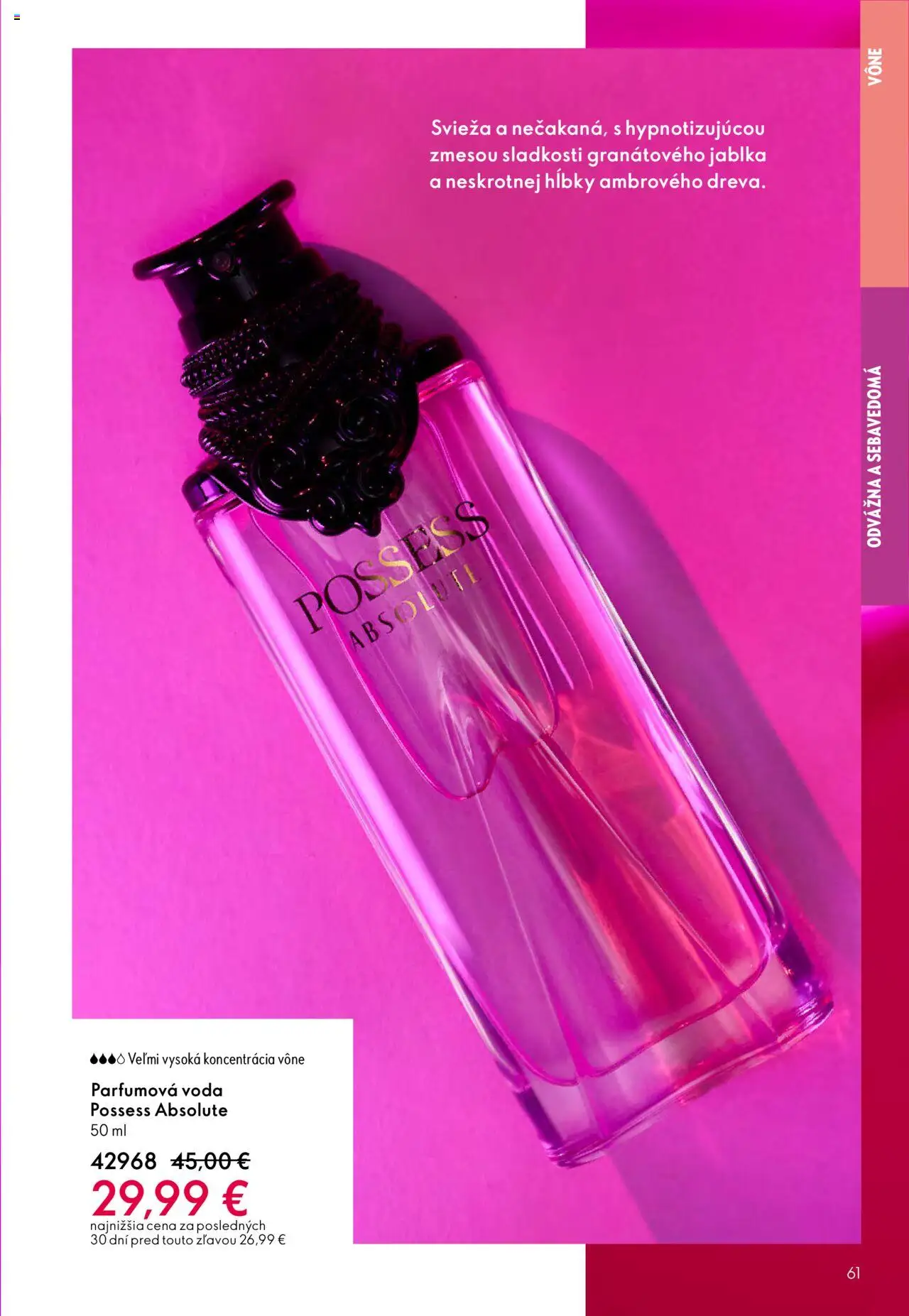 Nové Oriflame akcie – leták je platný od 01.10.2025 | Strana: 61 | Produkty: Jablká, Voda