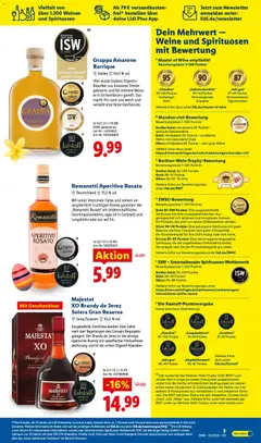 Náhled letáku Lidl Německo leták - März od 01.03.2026 | Strana: 3 | Produkty: Brandy, Aperitivo, Grappa
