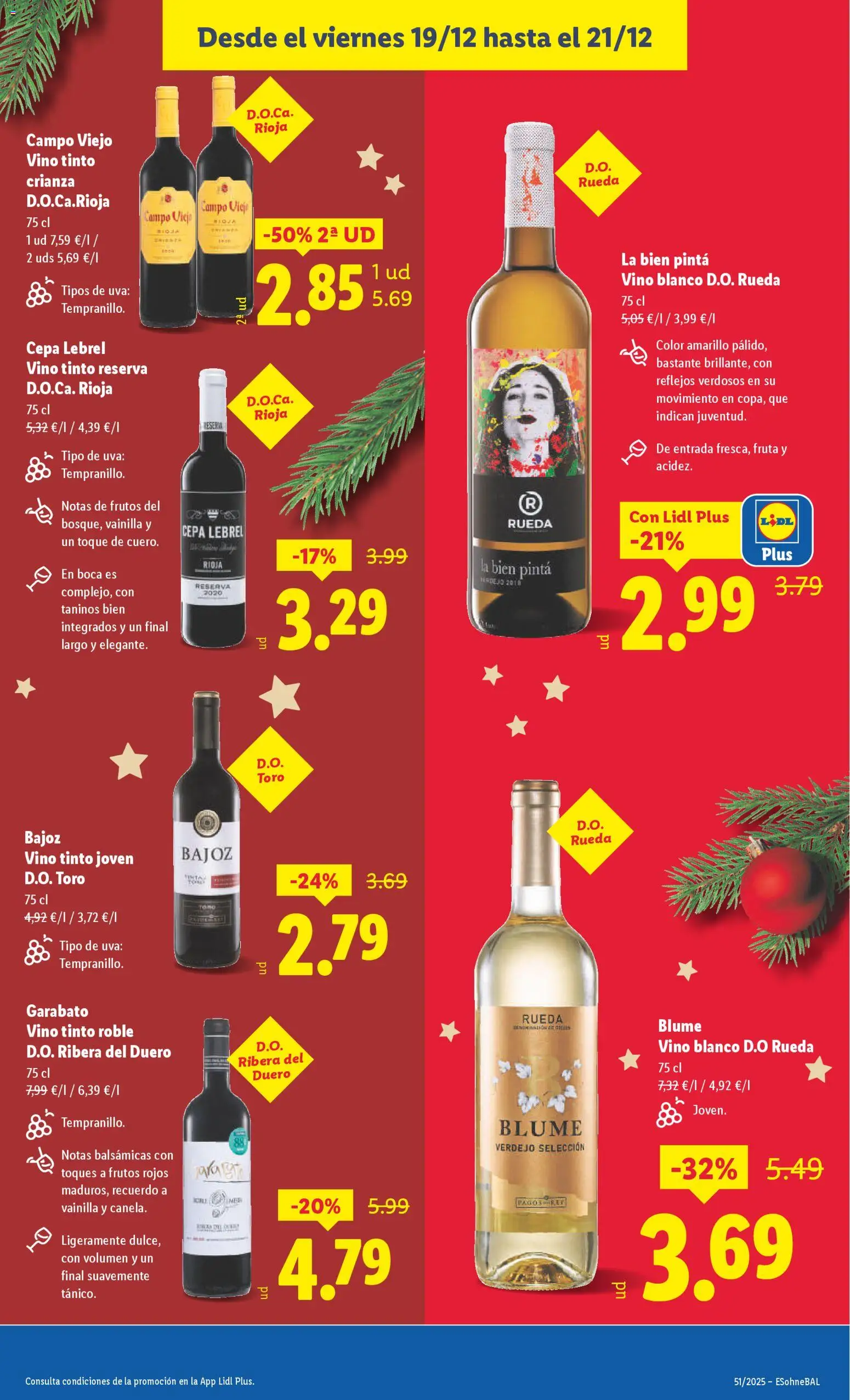 Lidl folleto │ válido desde el 15.12.2025 | Página: 41 | Productos: Vino