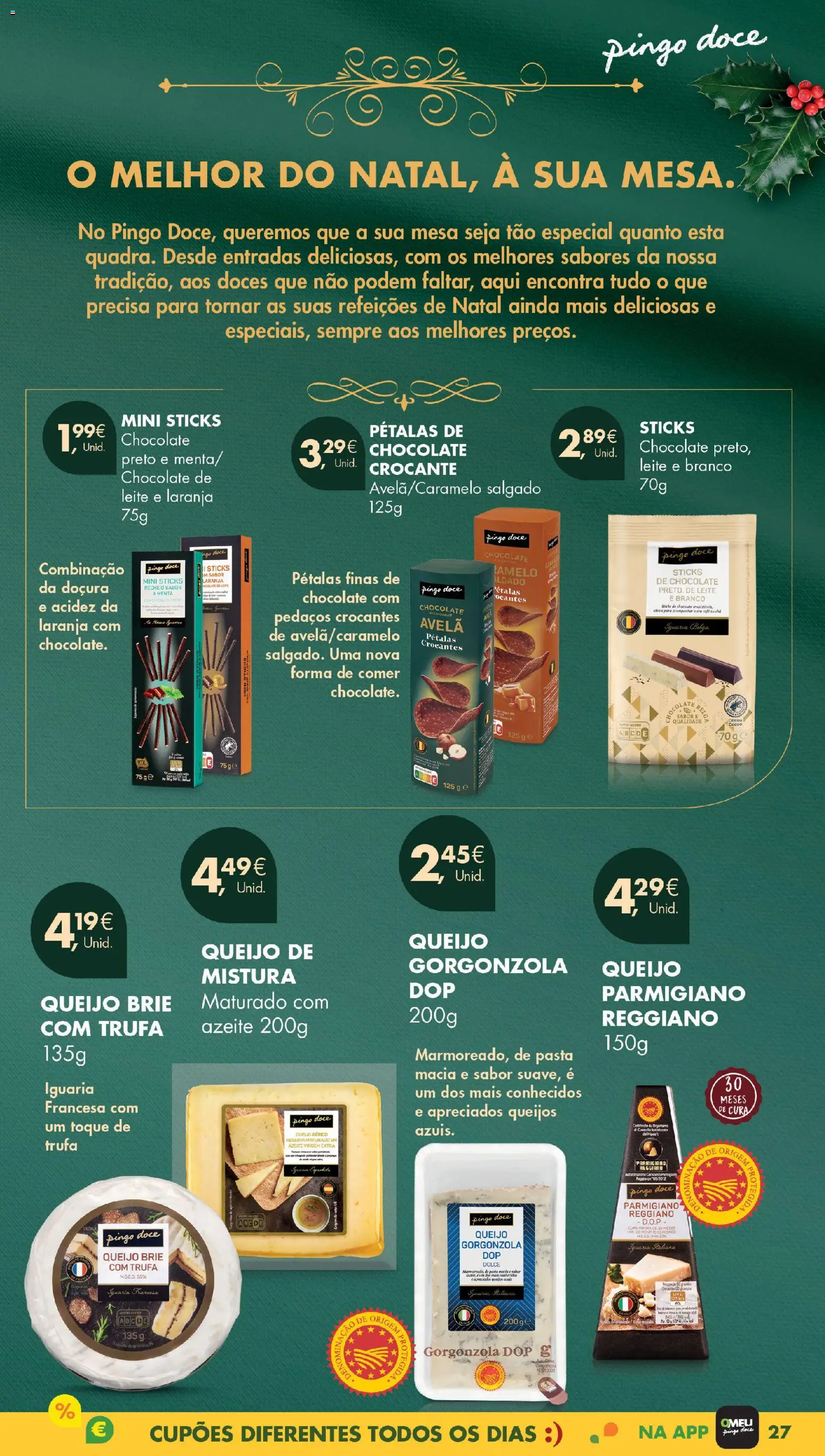 Pingo Doce Poupe Esta Semana Madeira │ válido de 11.11.2025 | Página: 27 | Produtos: Azeite, Mesa, Queijo, Doces