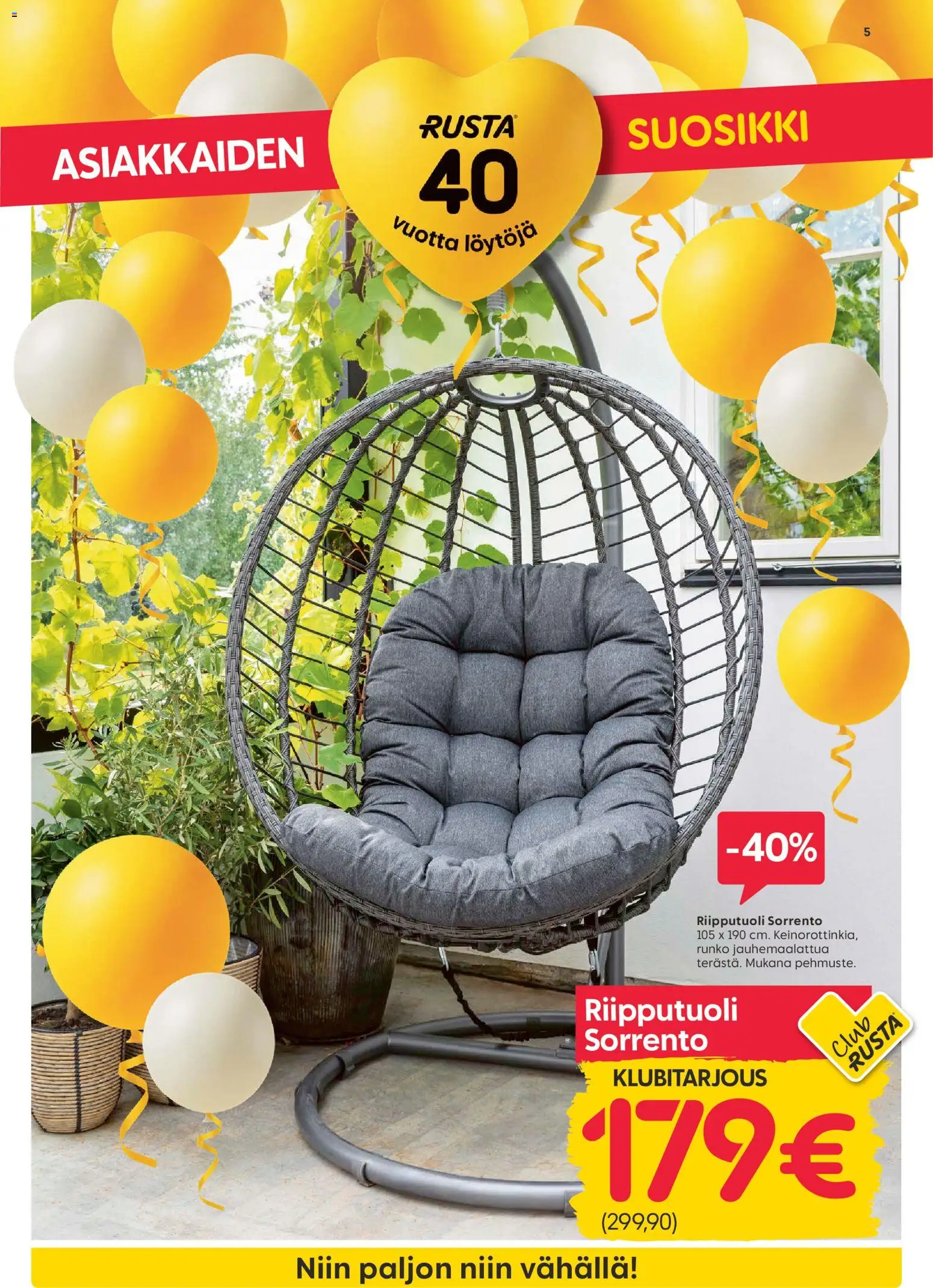 Rusta tarjoukset – voimassa 13.04.2026 alkaen | Sivu: 5