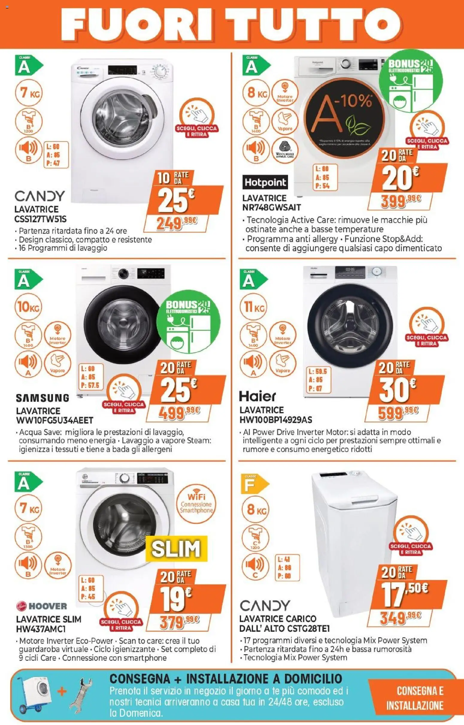 Volantino Expert del 15.01.2026 | Pagina: 12 | Prodotti: Guardaroba, Acqua, Smartphone, Samsung