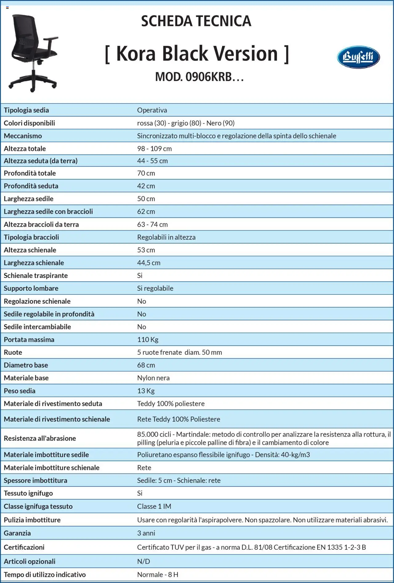 Volantino Buffetti del 28.06.2025 | Pagina: 136 | Prodotti: Braccioli, Sedia, Terra
