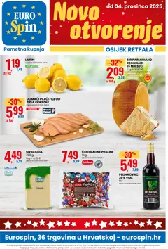 Otvorenje - Osijek Retfala Eurospin - Pregled kataloga iz trgovine Eurospin, vrijedi od 04.12.2025