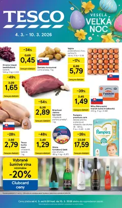 Tesco leták platný od 04.03.2026