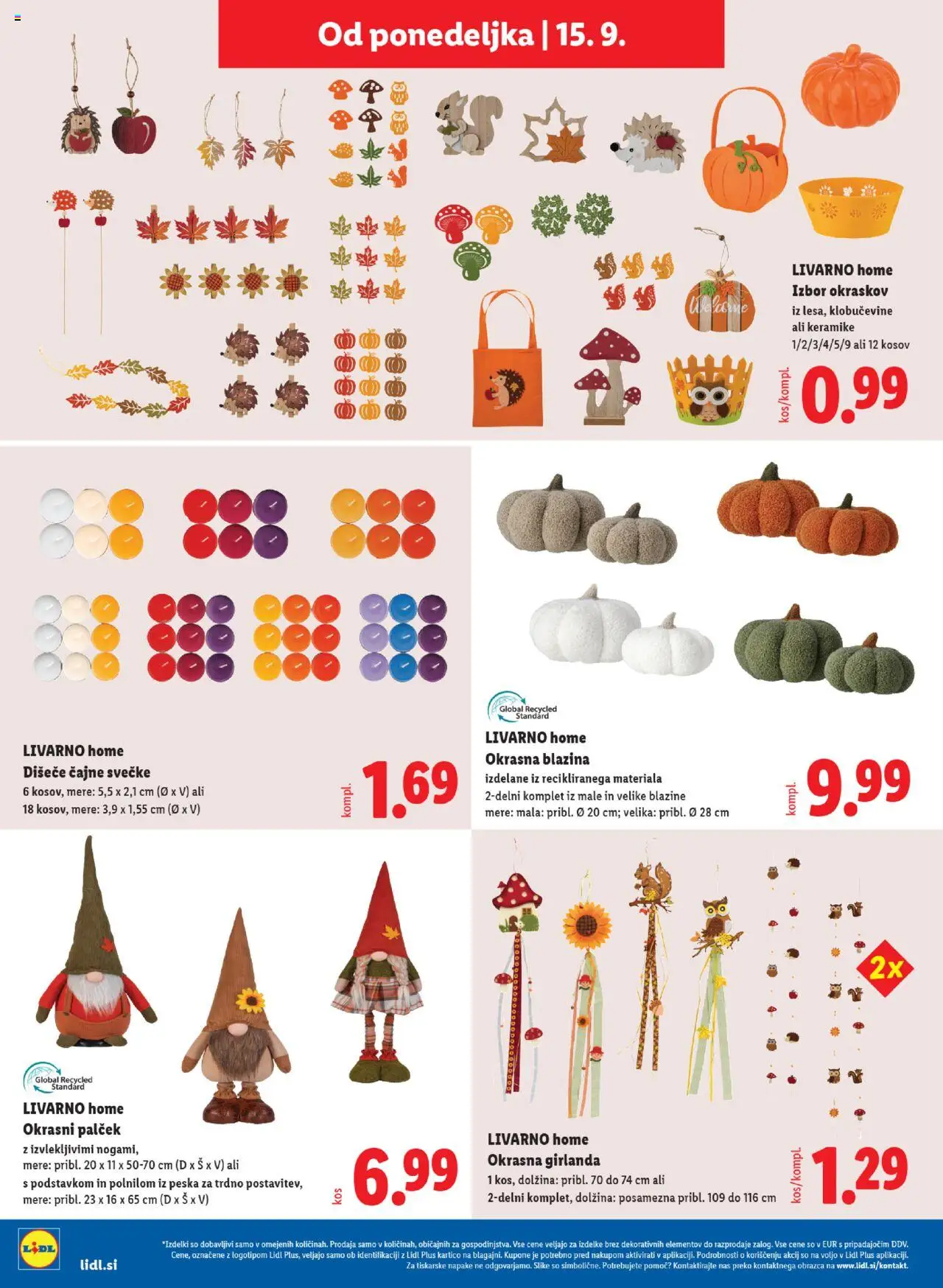 Novi Lidl katalog ponudbe – veljaven od 11.09.2025 | Stran: 48 | Izdelki: Blazina