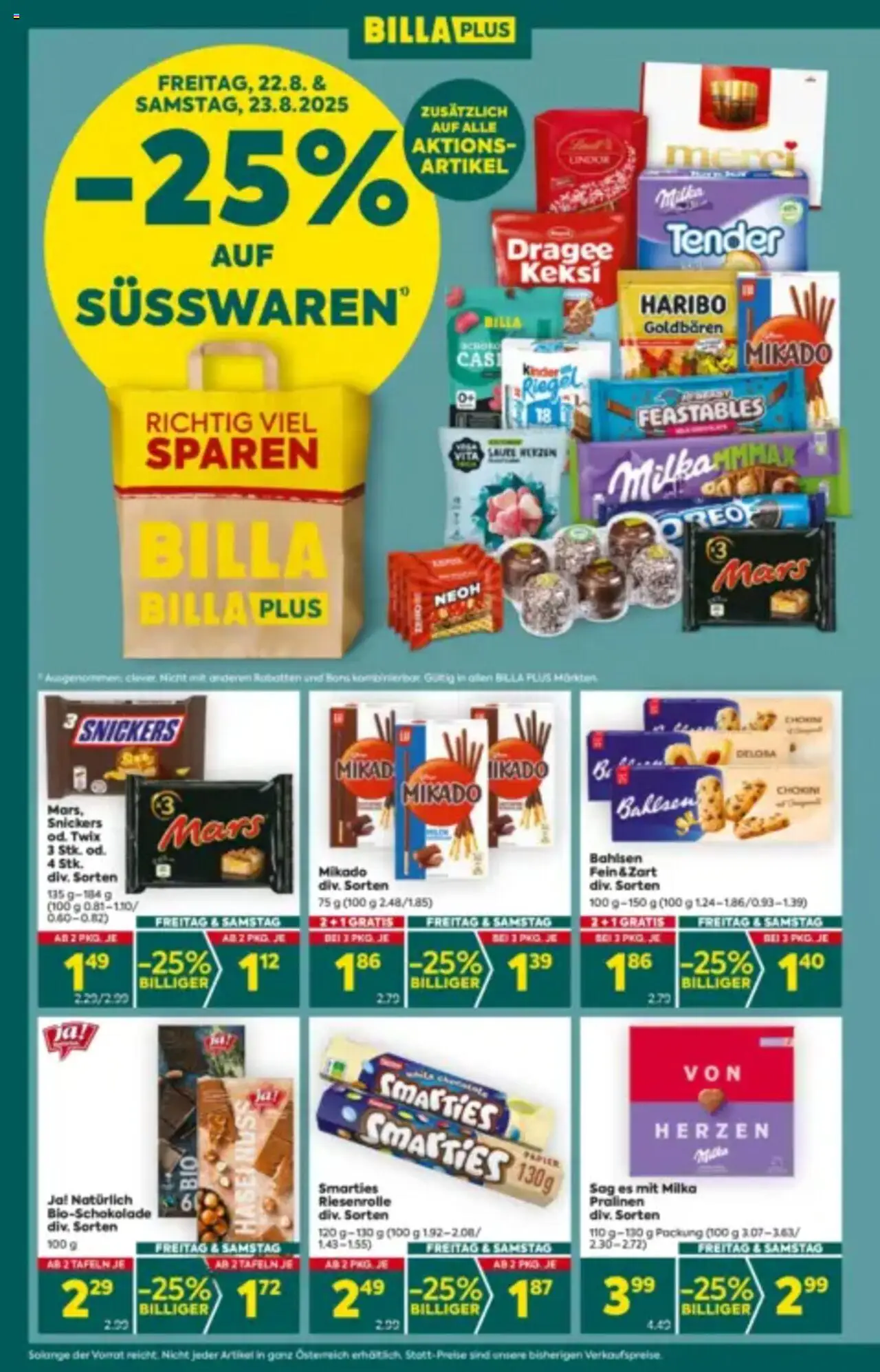 Billa Plus Flugblatt gültig ab 21.08.2025 | Seite: 2