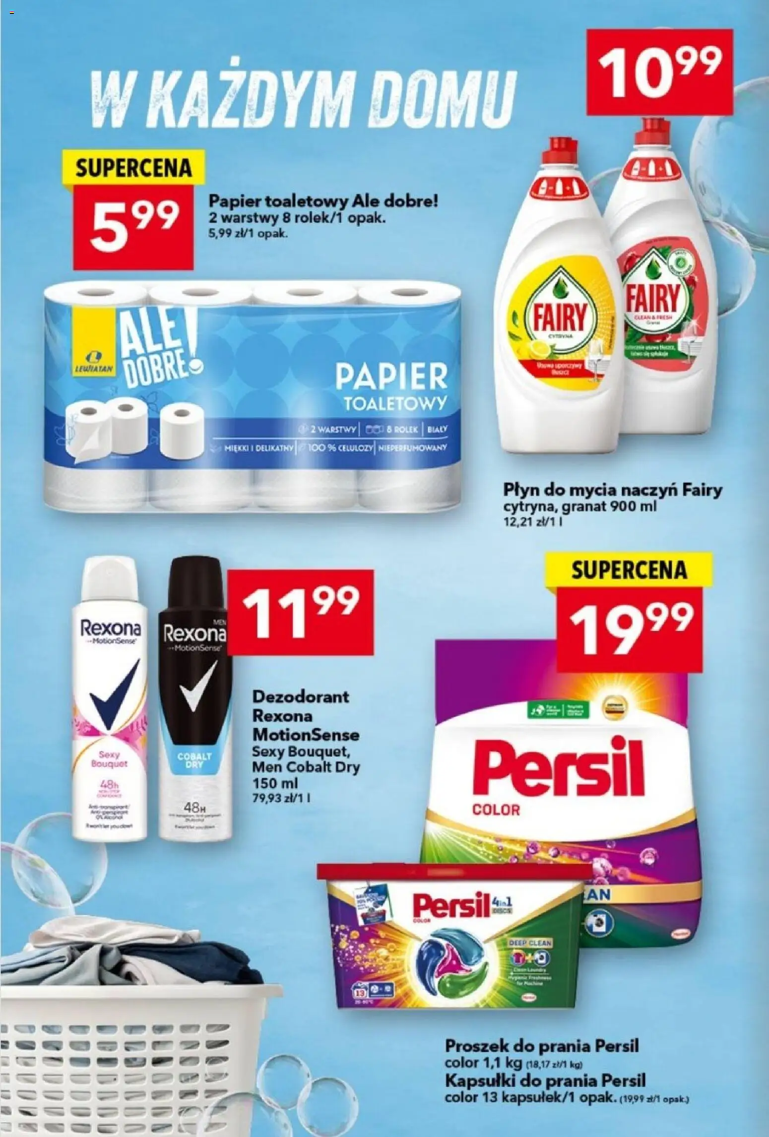 Lewiatan gazetka od 20.11.2025 | Strona: 16 | Produkty: Papier toaletowy, Persil, Proszek do prania, Płyn do mycia naczyń