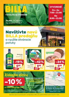 Billa leták platný od 19.11.2025