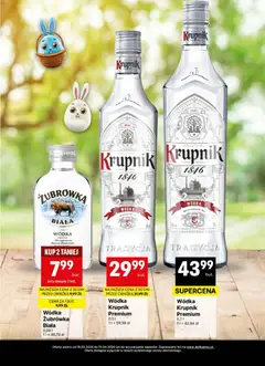 Pogląd oferty "Delikatesy Centrum gazetka - DeliBarek" - ważna od 19.03.2026 | Strona: 6 | Produkty: Krupnik wódka, Żubrówka, Wódka