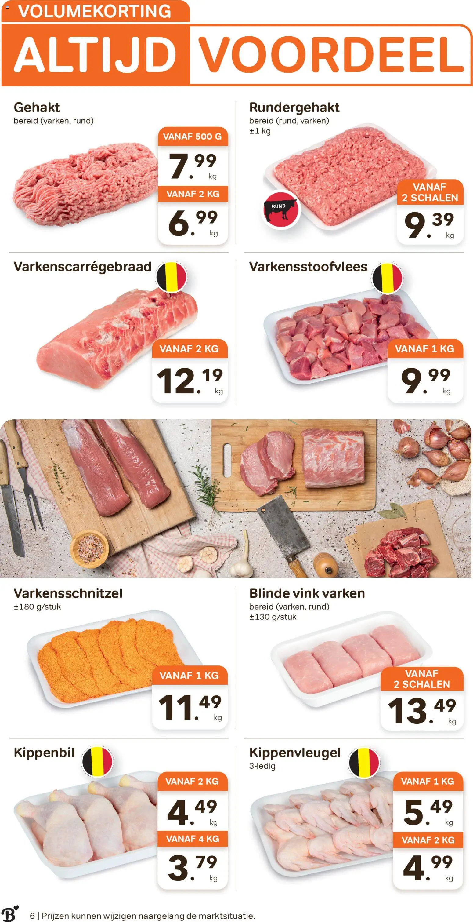 {H1} | Pagina: 6 | Producten: Gehakt