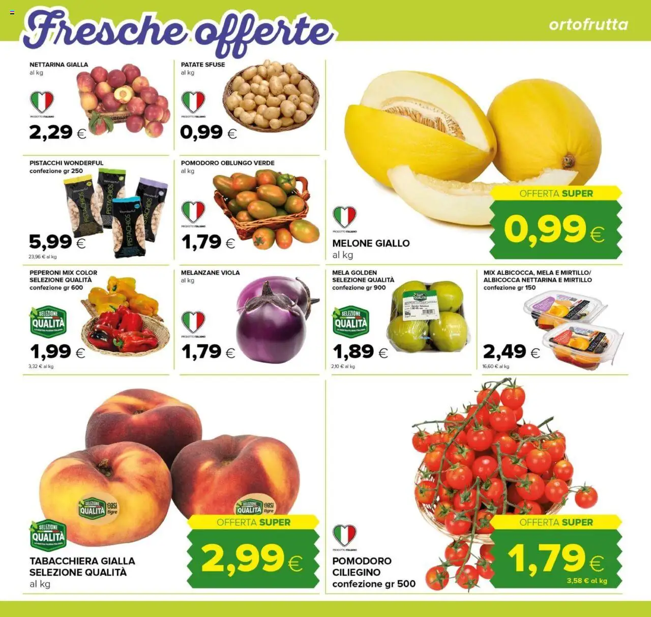 Volantino Tigre del 24.07.2025 | Pagina: 2 | Prodotti: Peperoni, Patate, Pomodoro, Pistacchi