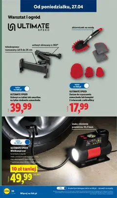 Pogląd oferty "ULTIMATE SPEED Uchwyt na tablet lub smartfon na tylne siedzenie samochodu, Uchwyt na tablet lub smartfon na tylne siedzenie samochodu" - ważna od 27.04.2026 | Strona: 26 | Produkty: Smartfon, Tablet