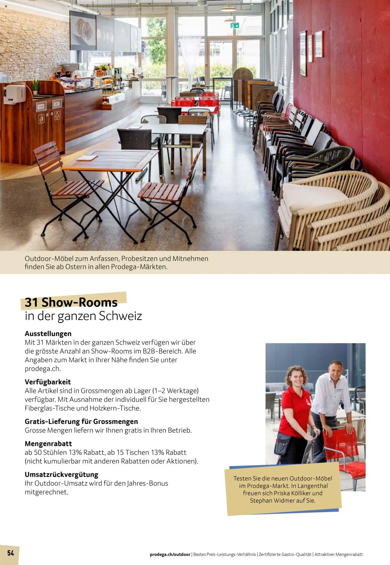 Prodega Aktionen Outdoor-Ausstattung – gültig ab 01.03.2026 | Seite: 54