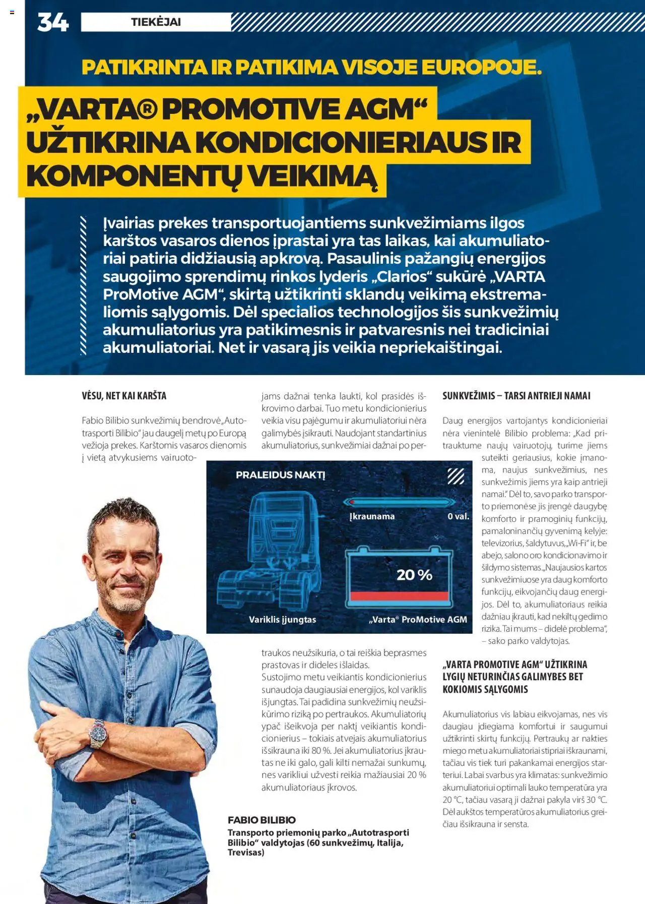 Inter Cars leidinys - InterTRUCK Nr. 23│galioja nuo 12.04.2025 | Puslapis: 36 | Prekių: Kondicionierius, Akumuliatorius
