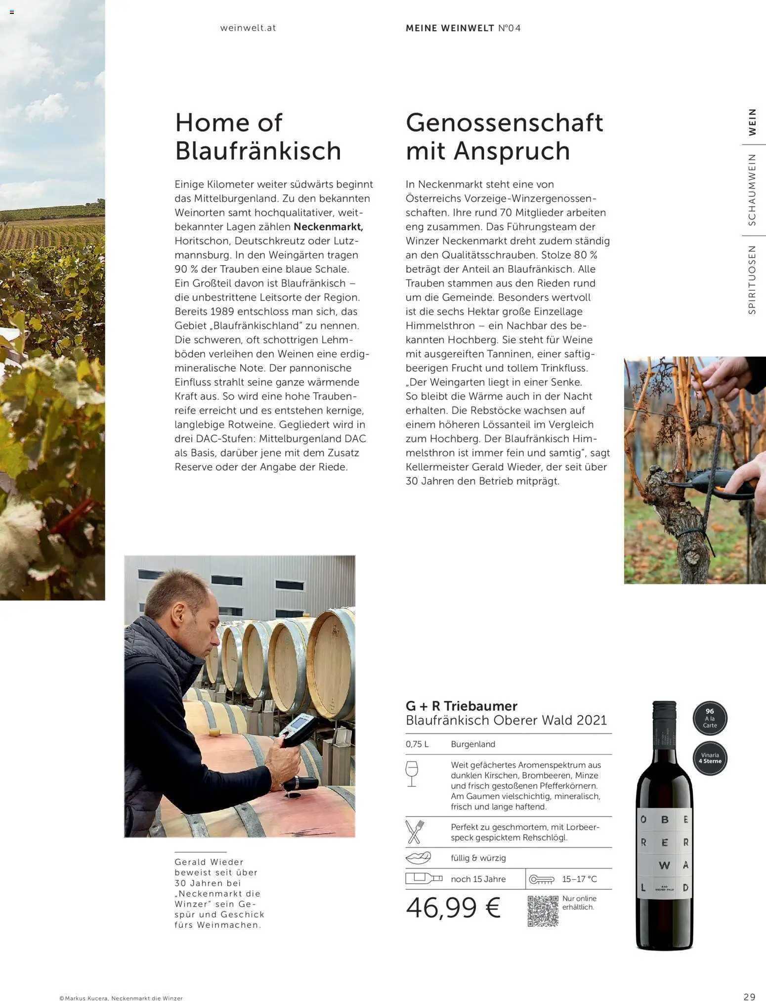 Interspar Meine Weinwelt Ausgabe Winter 2025 gültig ab 14.12.2025 | Seite: 29 | Produkte: Wein