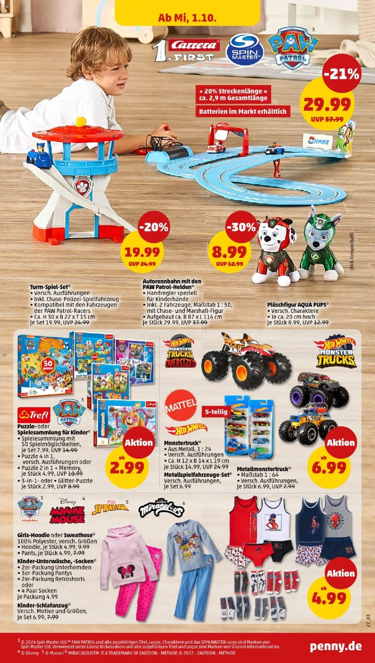 Penny - Hamburg – gültig ab 29.09.2025 | Seite: 25 | Produkte: Batterien, Monster, Socken
