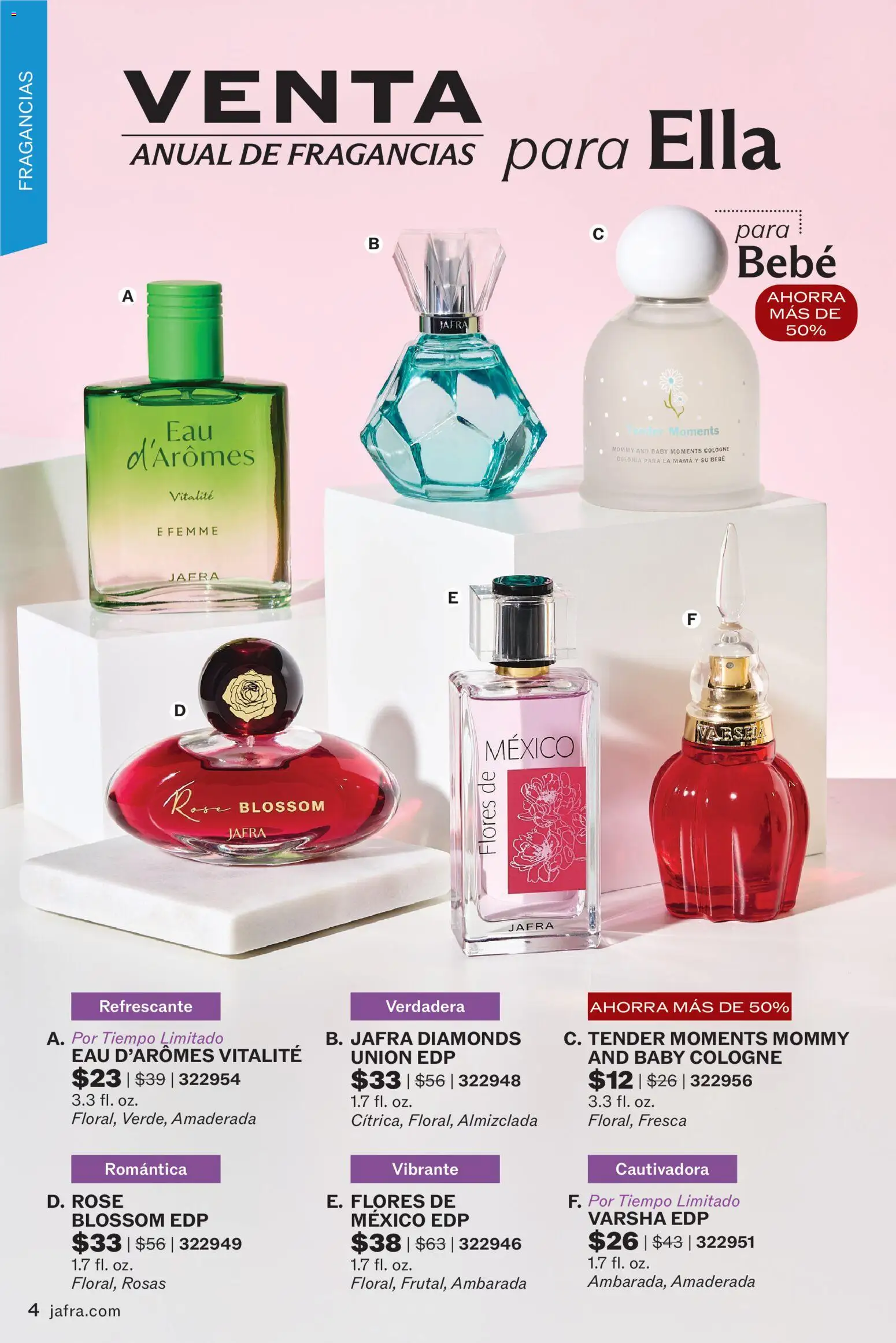 JAFRA folleto │ válido desde el 01.01.2026 | Página: 4 | Productos: Colonia