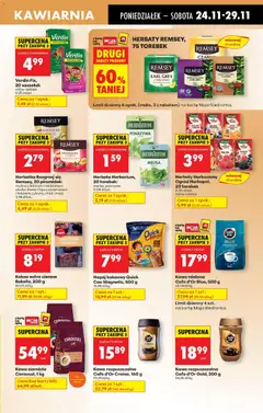 Pogląd oferty "Kawa mielona Cafe d'Or Blue, 500 g" - ważna od 24.11.2025 | Strona: 69