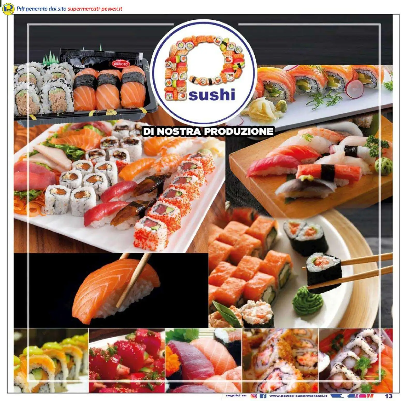 Volantino Pewex del 27.12.2025 | Pagina: 13 | Prodotti: Sushi