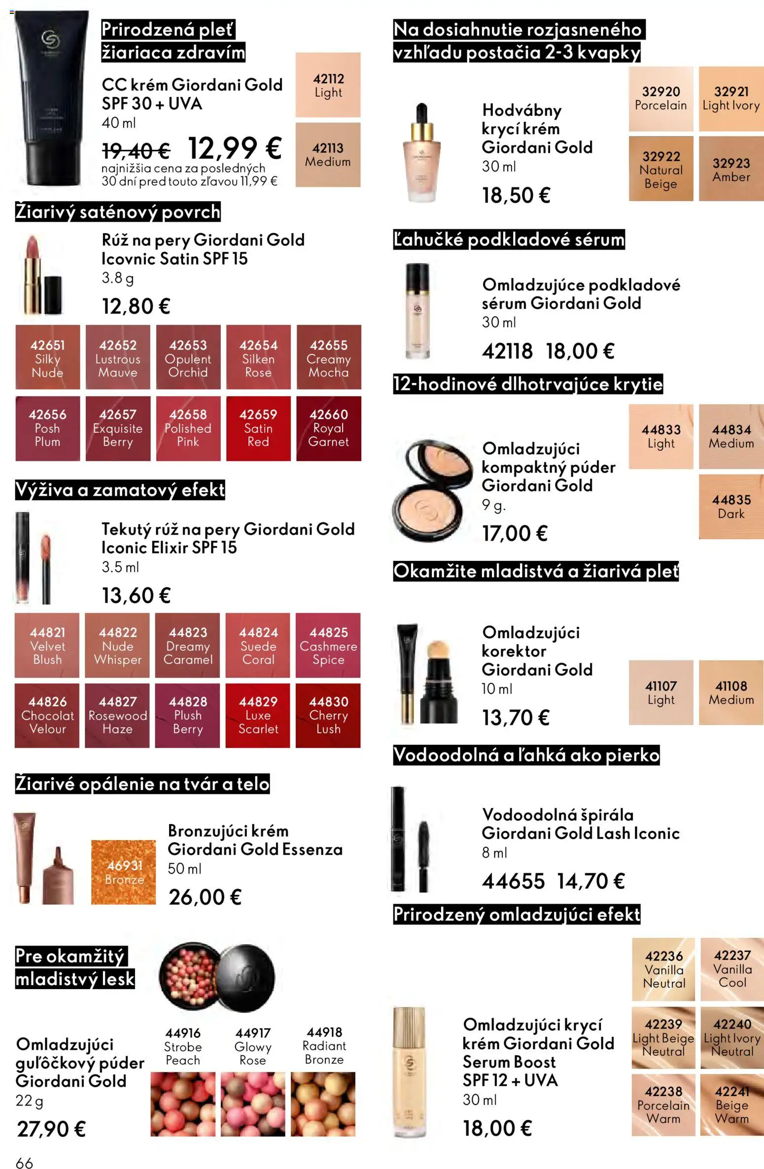 Nové Oriflame akcie – leták je platný od 21.01.2026 | Strana: 66