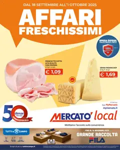 Anteprima del volantino Mercatò Local catalogo valido a partire dal 18.09.2025