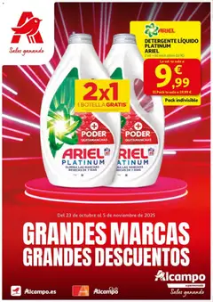 Vista previa Alcampo -  SM Nacional válido desde el 23.10.2025