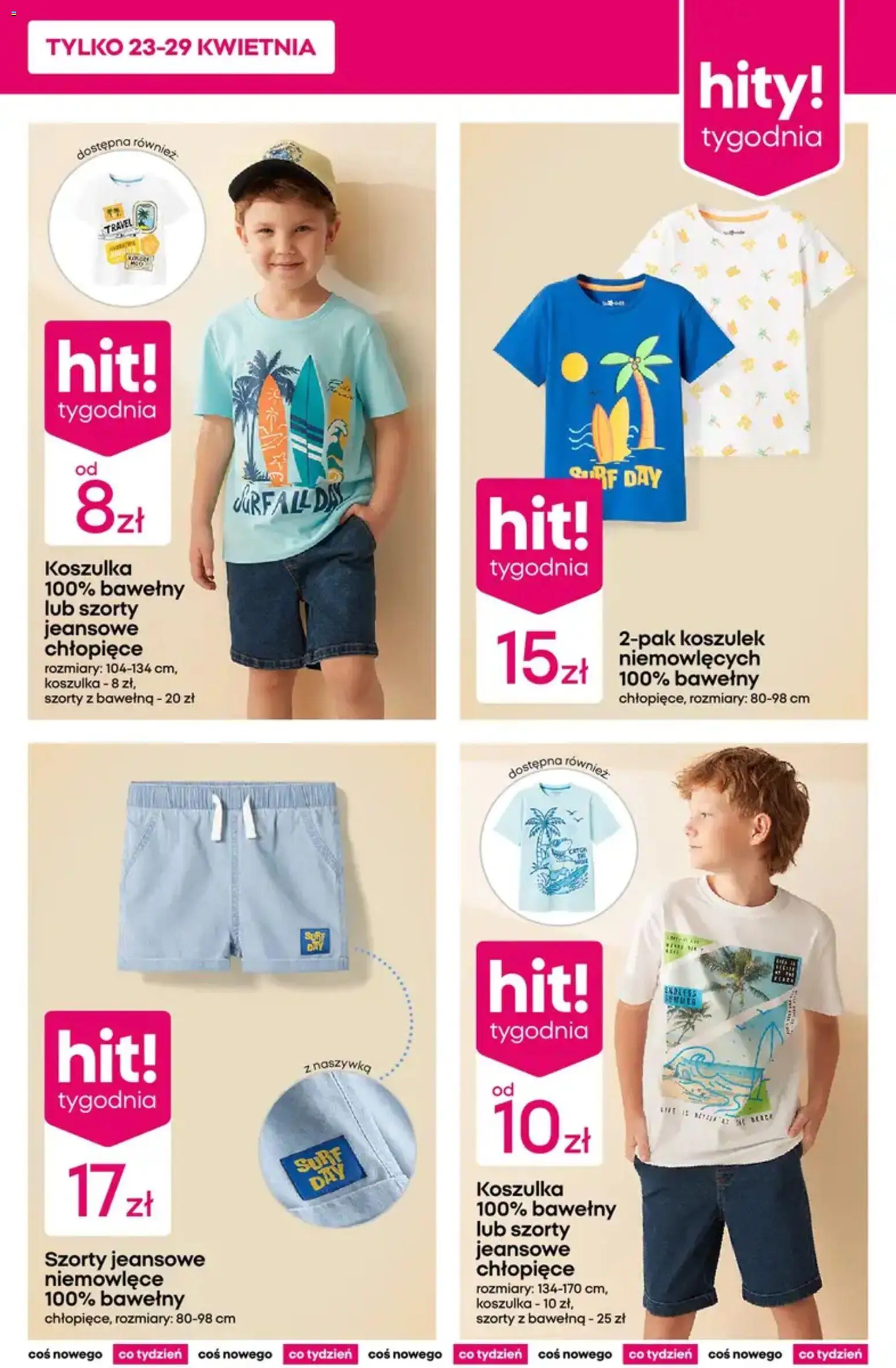 Pepco gazetka od 23.04.2026 | Strona: 3 | Produkty: Szorty