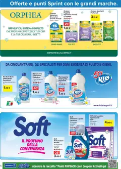 Anteprima del volantino Carrefour volantino Iper - Punti Sprint Payback valido a partire dal 24.03.2026 | Pagina: 16 | Prodotti: Detergente, Talco, Lavanda, Profumo