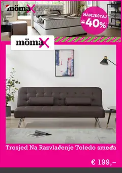 Katalog Mömax - Pregled kataloga iz trgovine Mömax, vrijedi od 02.12.2025 | Stranica: 4 | Proizvodi: Trosjed