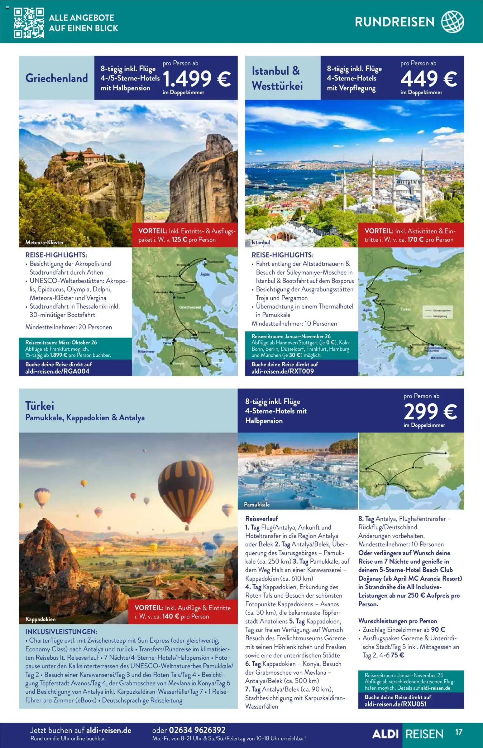 Aldi Reisen  Reisemagazin – gültig ab 01.12.2025 | Seite: 17