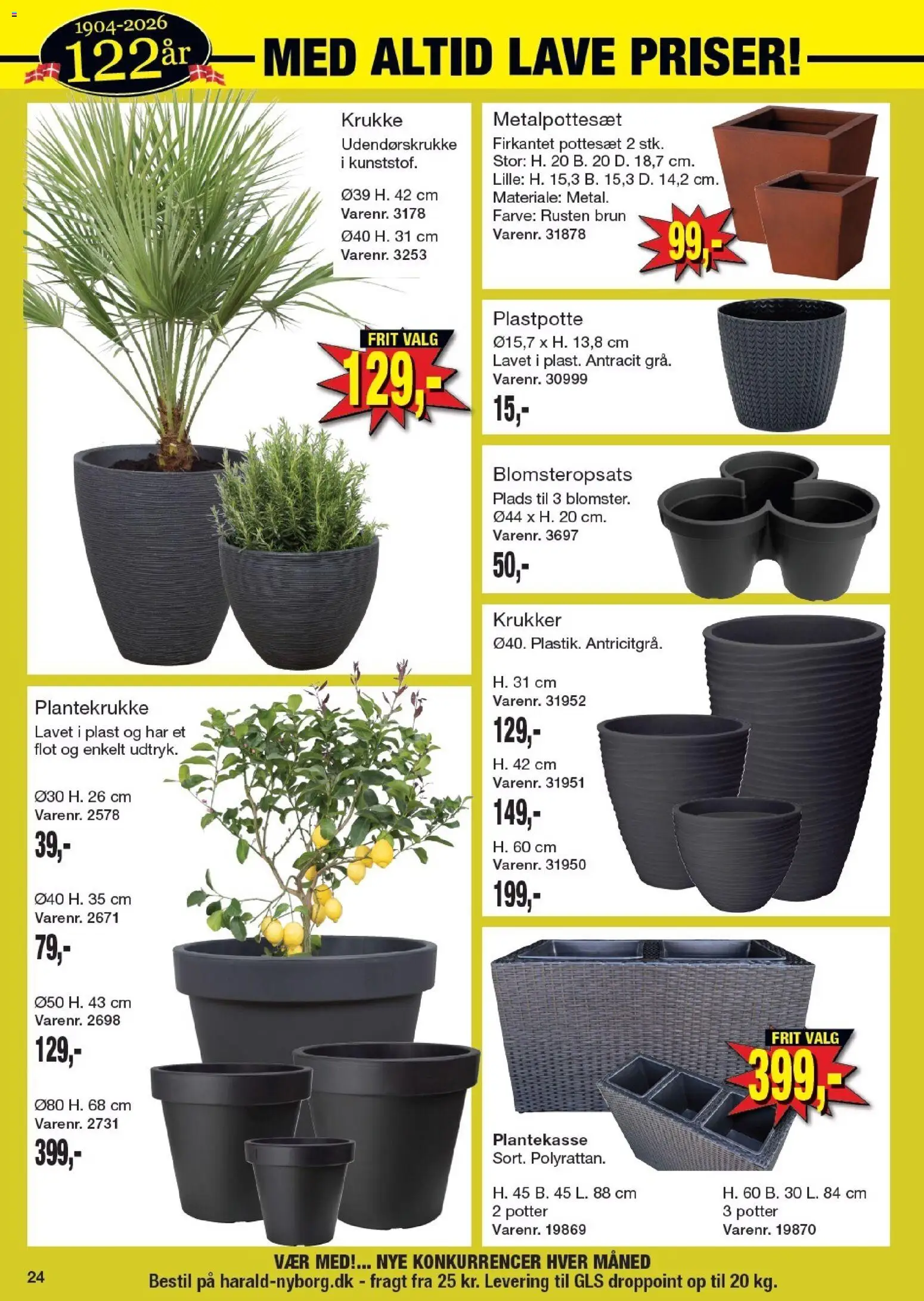 Harald Nyborg tilbudsavis – gyldig fra 23.04.2026 | Side: 24 | Produkter: Krukke