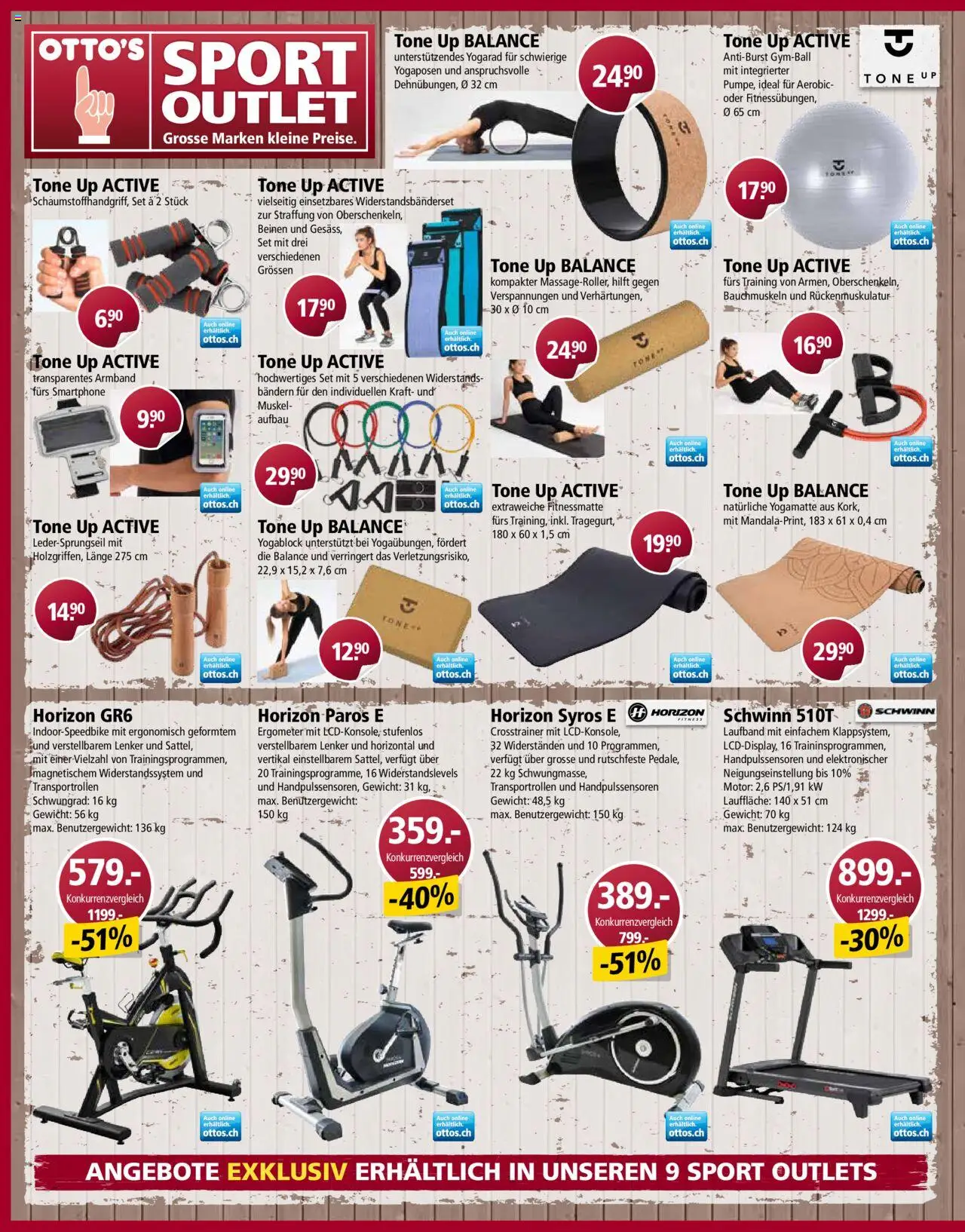 Otto's Aktionen – gültig ab 17.09.2025 | Seite: 16 | Produkte: Laufband, Crosstrainer, Smartphone, Gewicht