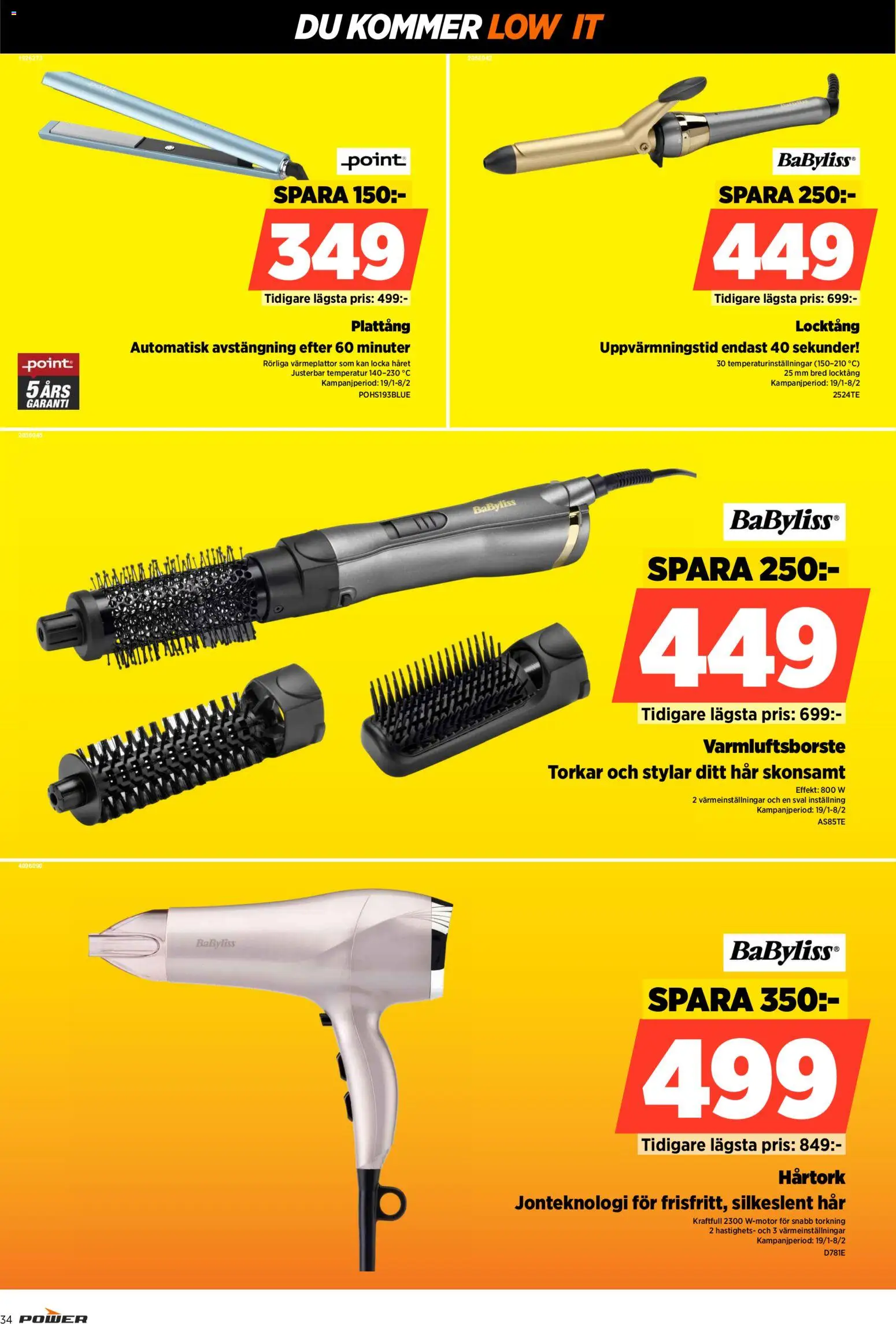 Power reklamblad aktuell från 26.12.2026 | Sida: 34