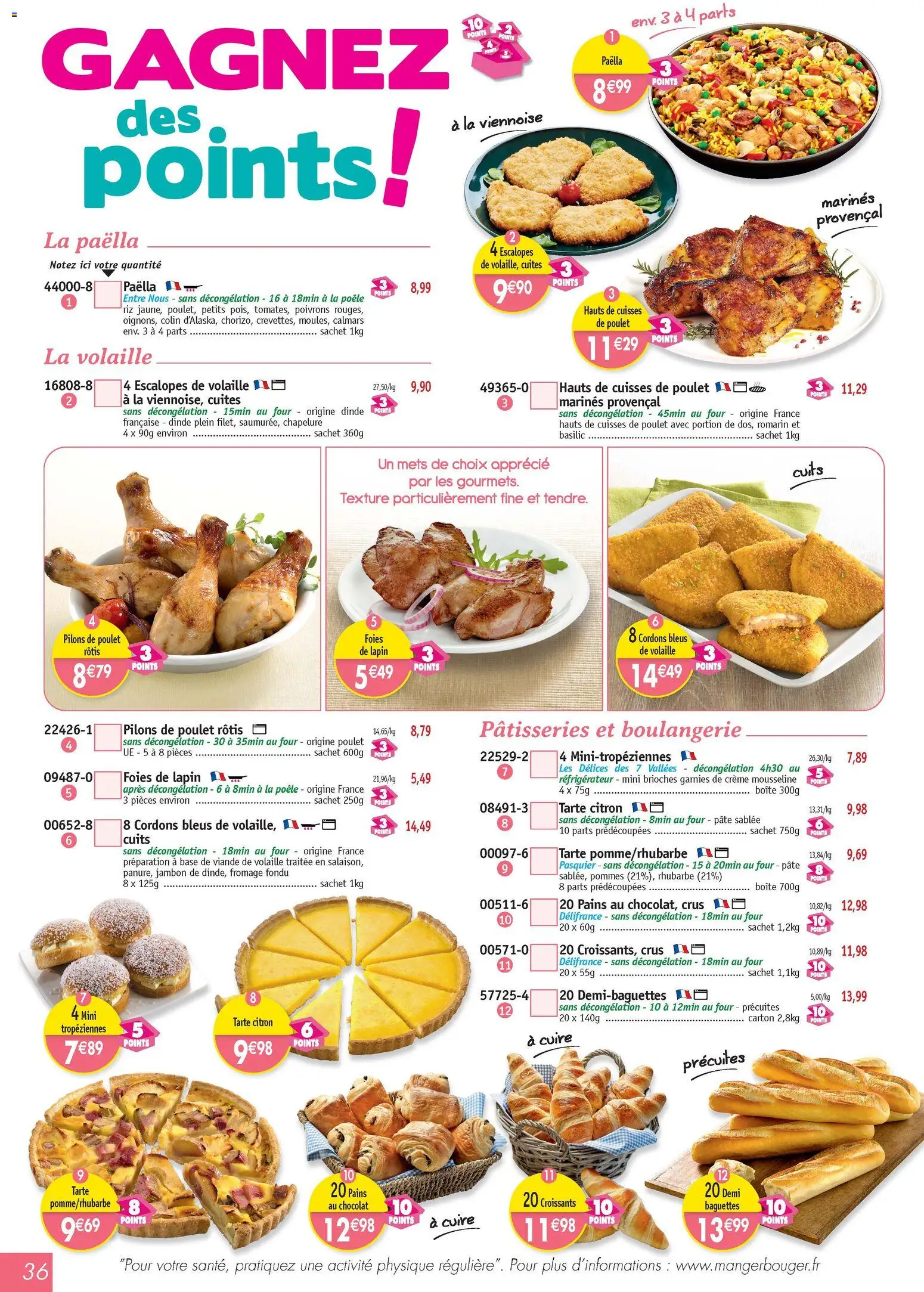 {H1} | Page: 36 | Produits: Base, Fromage, Pommes, Chapelure