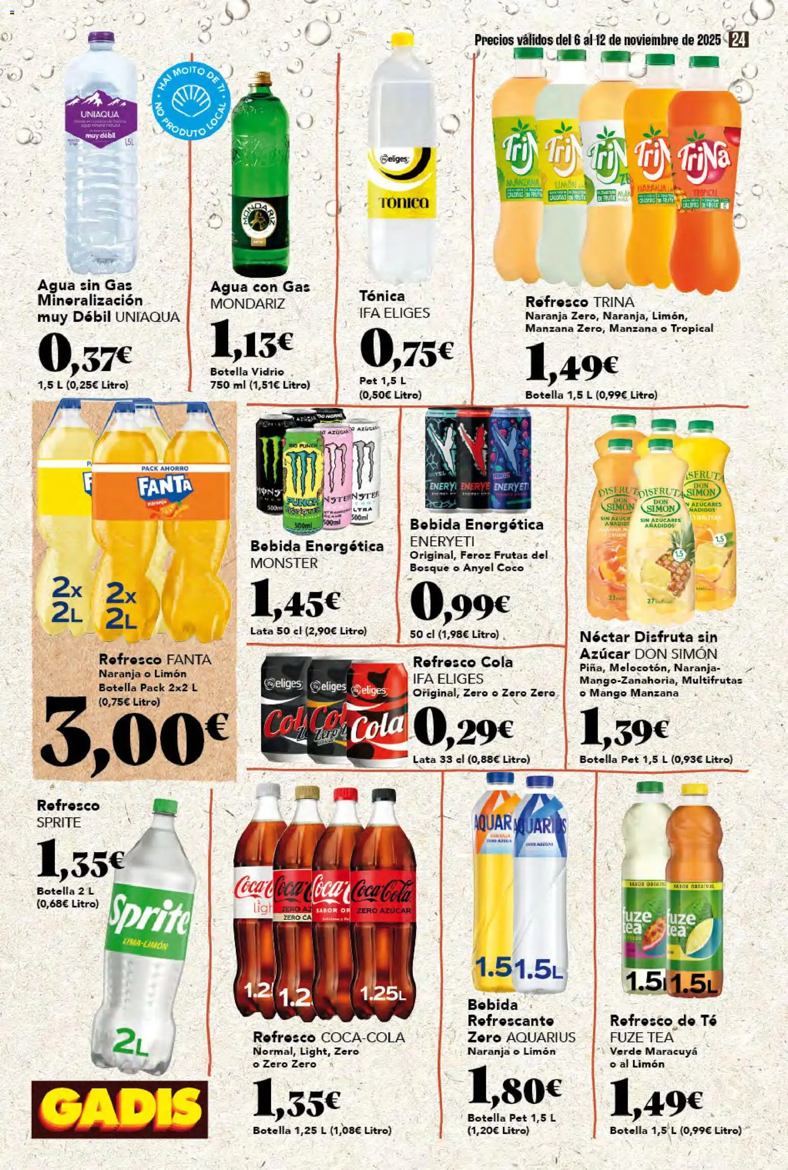 Gadis - folleto │ válido desde el 06.11.2025 | Página: 24 | Productos: Τυρόπιτα, Manzana, Té, Ρούτερ