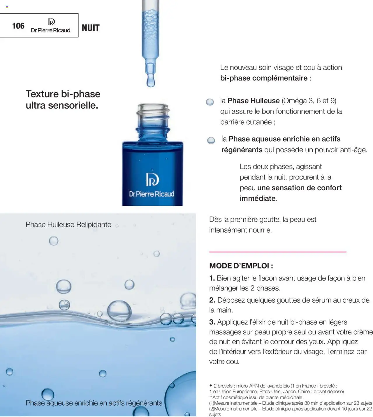  | Page: 106 | Produits: Lavande, Serum, Crème de nuit, Crème