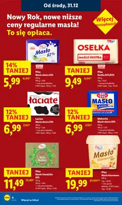 Pogląd oferty "Pilos Masło ekstra 82%, Masło ekstra 82%, 200 g" - ważna od 05.01.2026 | Strona: 6