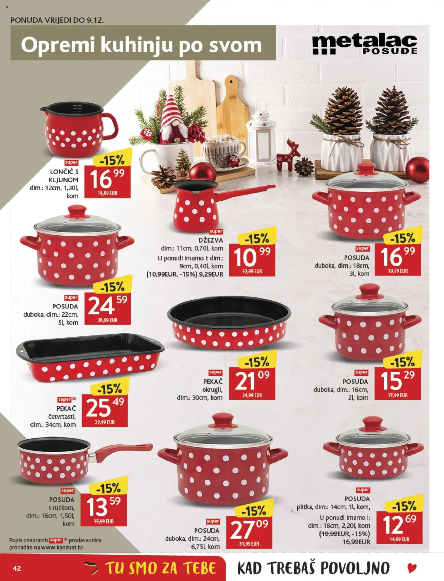 Konzum katalog | vrijedi od 19.11.2025 | Stranica: 42 | Proizvodi: Pan, Dzezva
