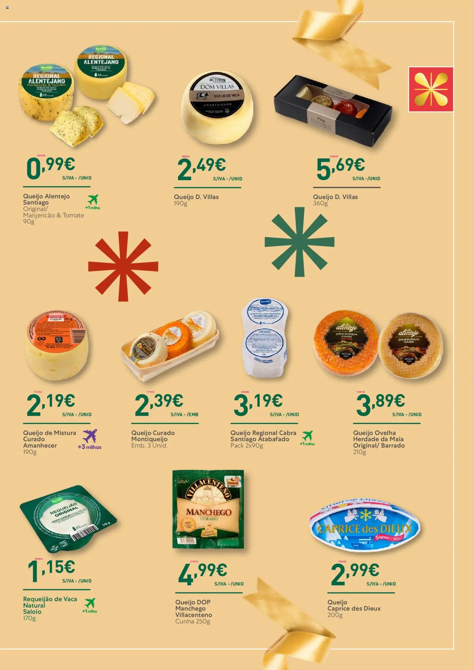 Recheio - Catálogo de Natal │ válido de 06.11.2025 | Página: 7 | Produtos: Queijo, Requeijão, Tomate