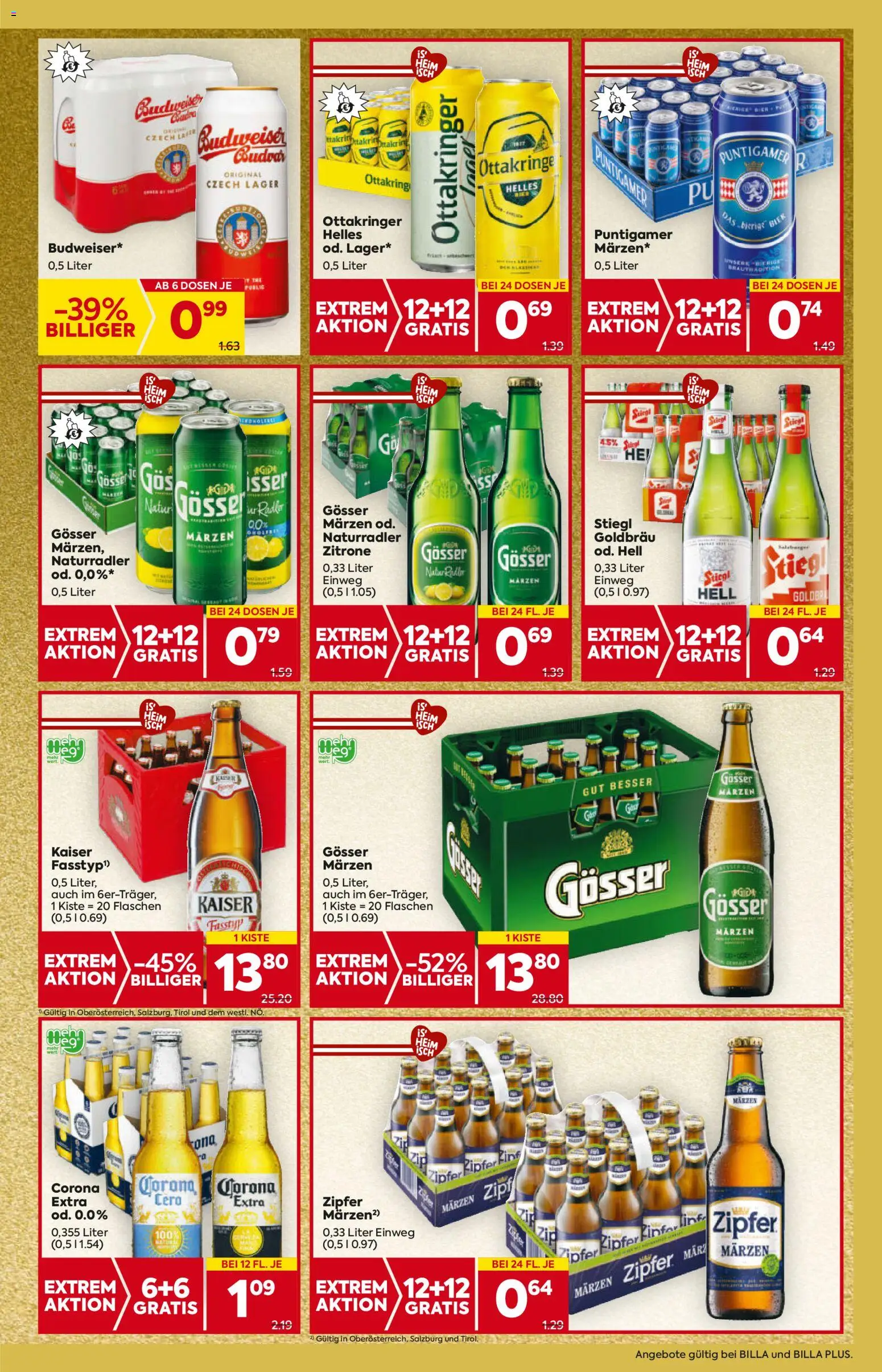 Billa Flugblatt - Tirol gültig ab 27.12.2025 | Seite: 13 | Produkte: Zitrone, Bier