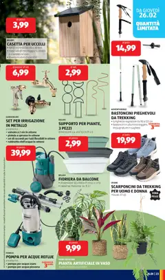 Anteprima del volantino Volantino Aldi	 valido a partire dal 23.02.2026 | Pagina: 23 | Prodotti: Acqua, Fioriera, Alluminio, Vaso