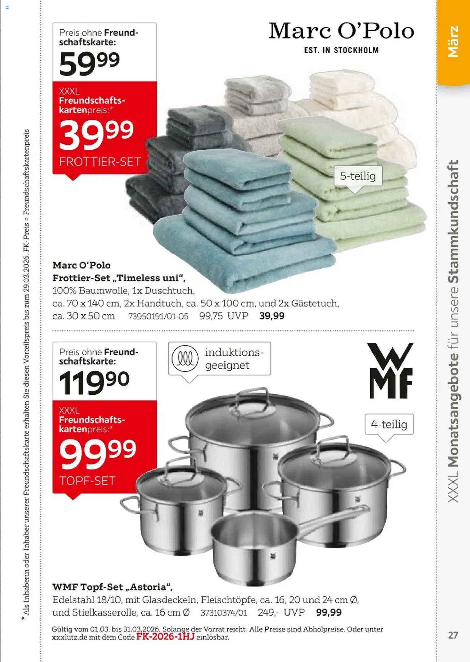 XXXL Lutz  Freundschaftskartenjournal – gültig ab 01.02.2026 | Seite: 27