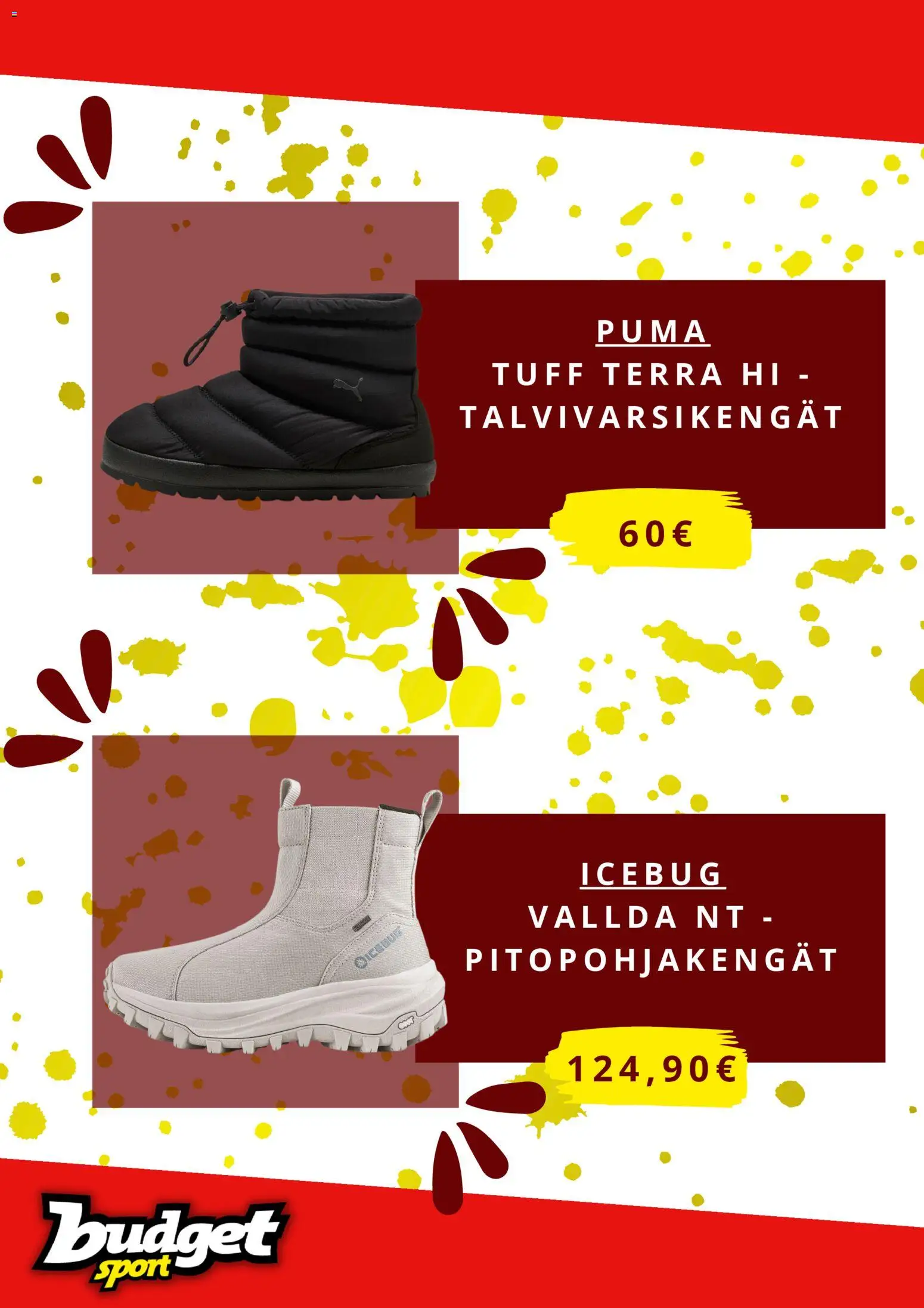 Budget Sport tarjoukset – voimassa 02.01.2026 alkaen | Sivu: 6