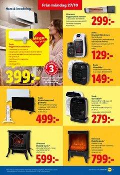 Lidl - erbjudanden - Förhandsvisning av reklamblad från butik Lidl aktuell från 27.10.2025 | Sida: 15