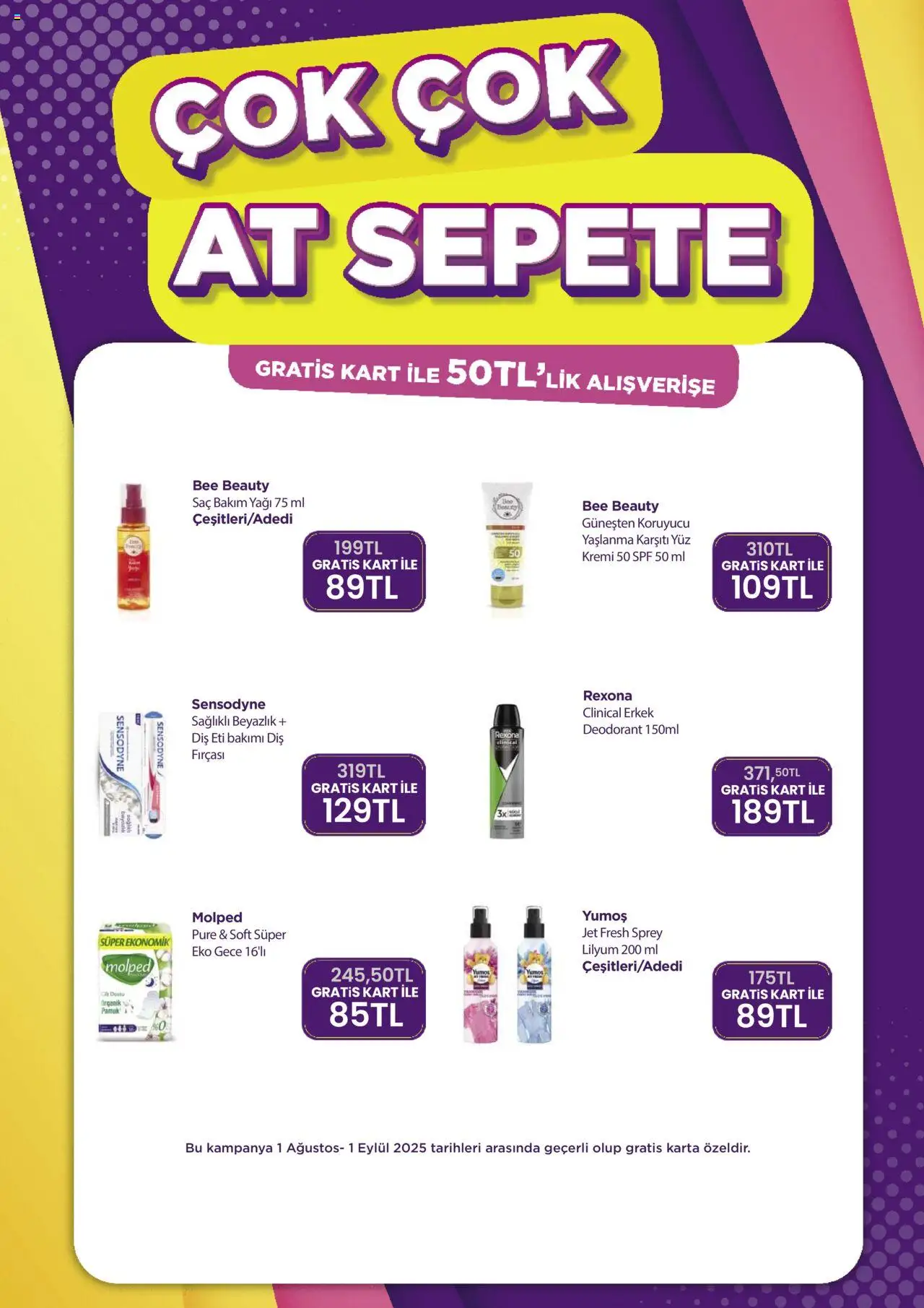 Gratis Katalog - 01.08.2025 tarihinden itibaren geçerlidir | Sayfa: 7