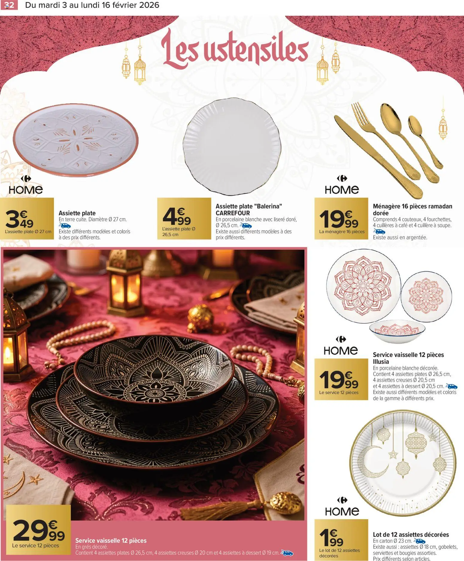 {H1} | Page: 32 | Produits: Cuillères, Porcelaine, Service vaisselle, Café