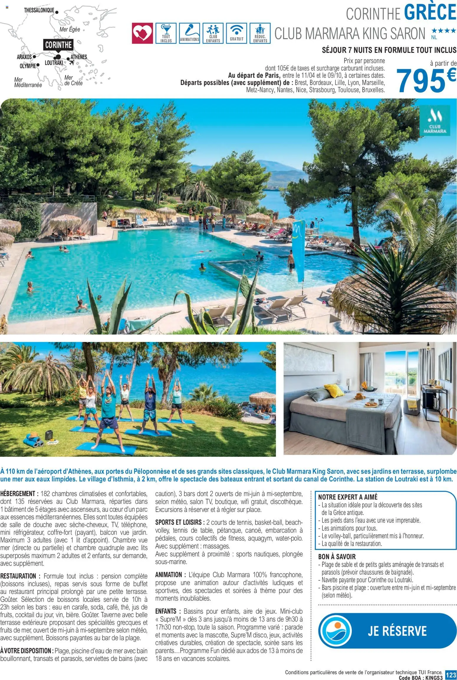 {H1} | Page: 123 | Produits: Crête, Buffet, Douche, Jus