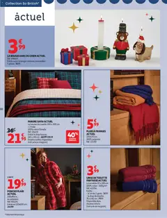 Auchan - Bon Noël et Bonnes Affaires : Sélection déco - Voorbeeld van een folder van Auchan, geldig van 12.11.2025 | Pagina: 10 | Producten: La, Douche, Poncho
