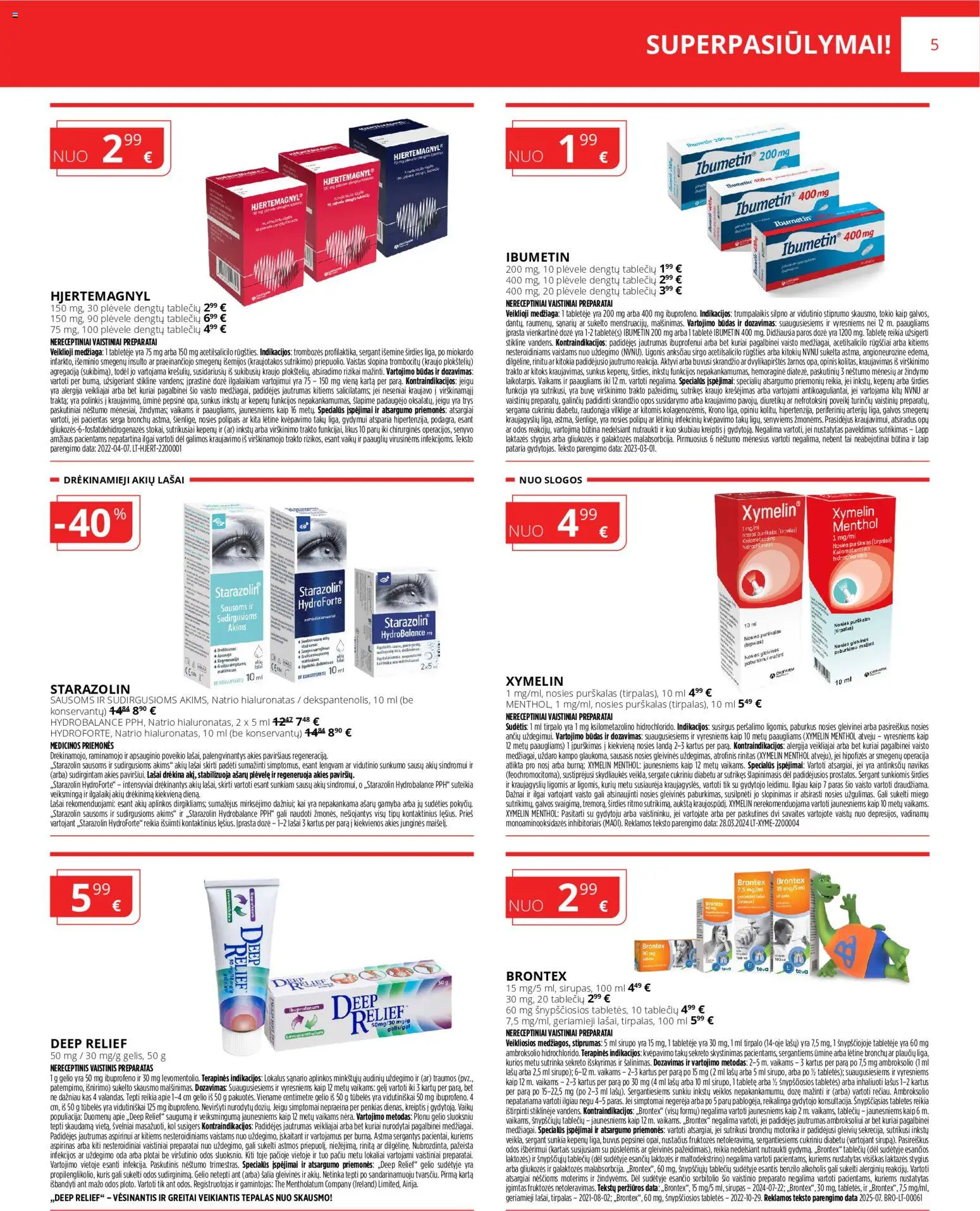 Norfa vaistinė akcijos nuo 01.02.2026 | Puslapis: 5